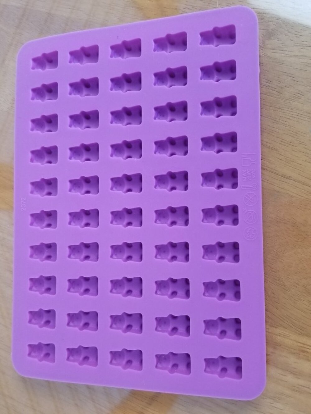 Mini Bears Mold Silicone Mold Candy Crafts Treats Jewelry Charms Gummy 55 CT